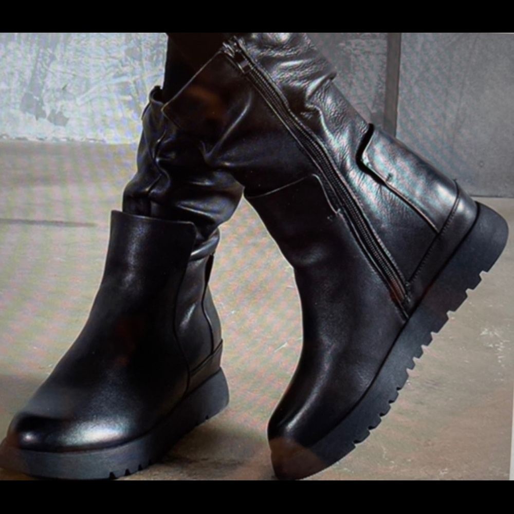 New solid leather Martin Boots